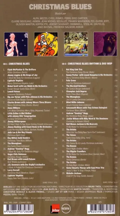 Verso de l'album Christmas Tome 2 Christmas Blues