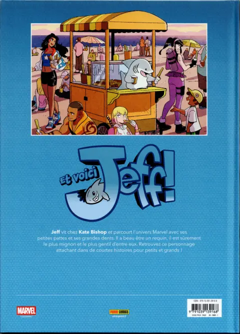 Verso de l'album Et voici Jeff ! 1 Le Jeff-verse