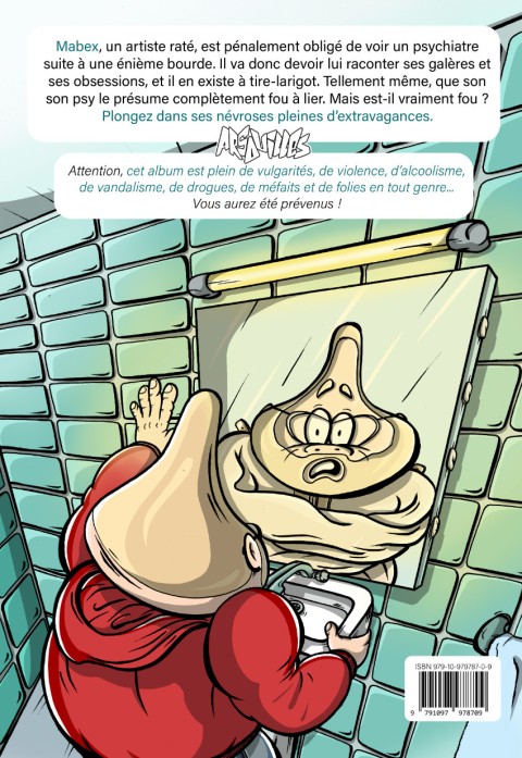 Verso de l'album Arsouilles 1 Folitude