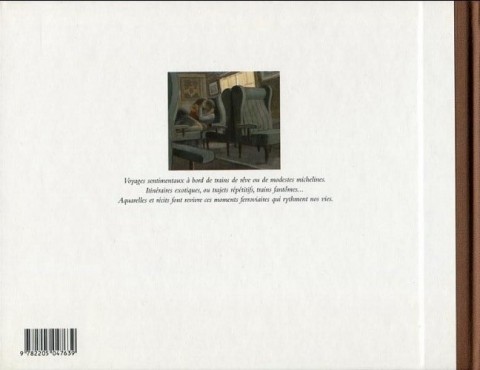 Verso de l'album Les Correspondances de Pierre Christin Tome 3 Trains de plaisir