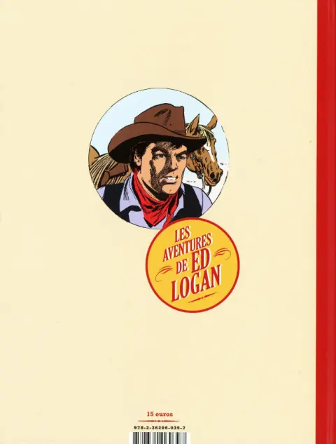 Verso de l'album Les aventures de Ed Logan Tome 1 La Tour de Babel