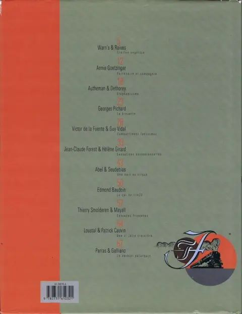 Verso de l'album Fripons Tome 4 Transports fripons