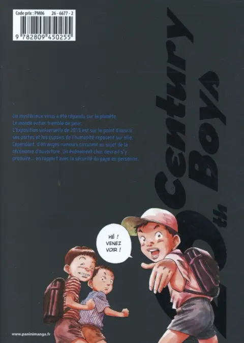 Verso de l'album 20th Century Boys Édition Deluxe 8