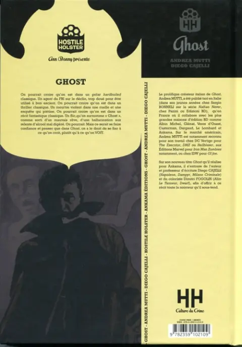 Verso de l'album Ghost