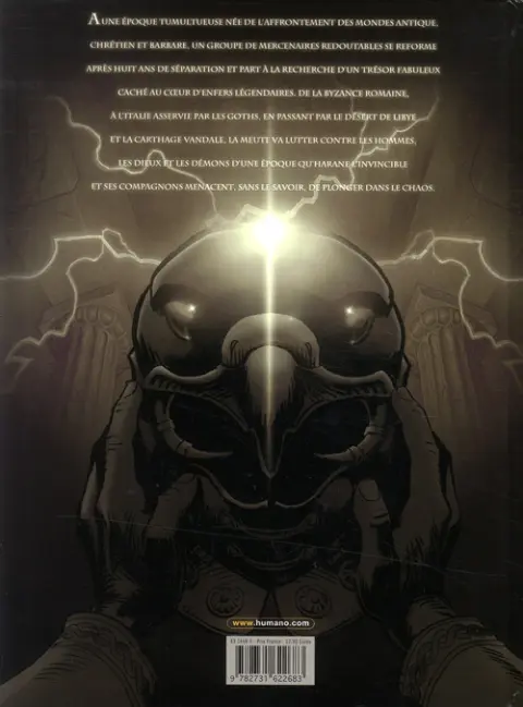 Verso de l'album La Meute de l'enfer Tome 4 La tanière du mal