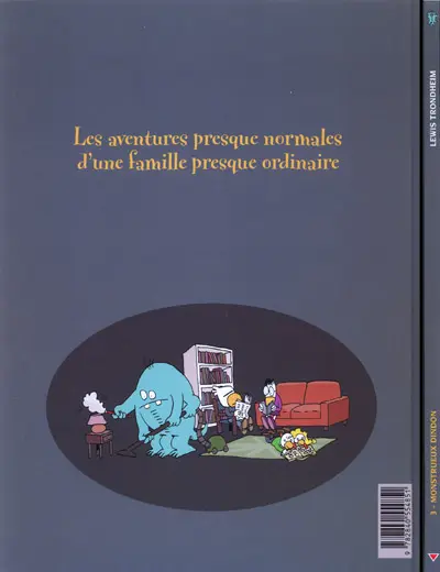 Verso de l'album Monstrueux ... 3 Monstrueux dindon