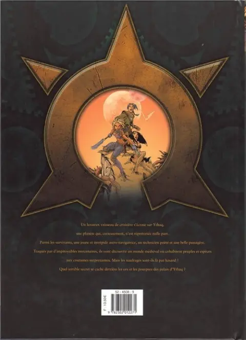 Verso de l'album Les Naufragés d'Ythaq Tome 8 Le miroir des mensonges