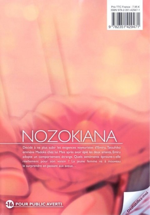 Verso de l'album Nozokiana 7