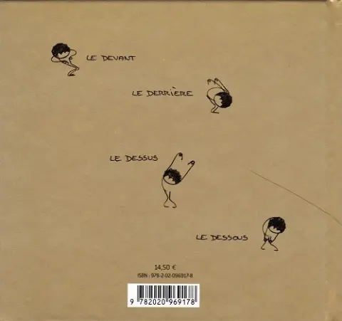 Verso de l'album La Petite personne L'abécédaire de la petite personne
