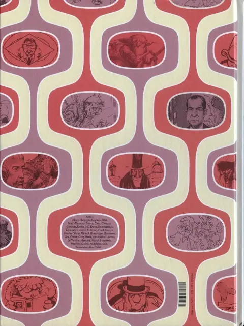Verso de l'album Les Plus belles histoires de Pilote Tome 3 1975 - 1979
