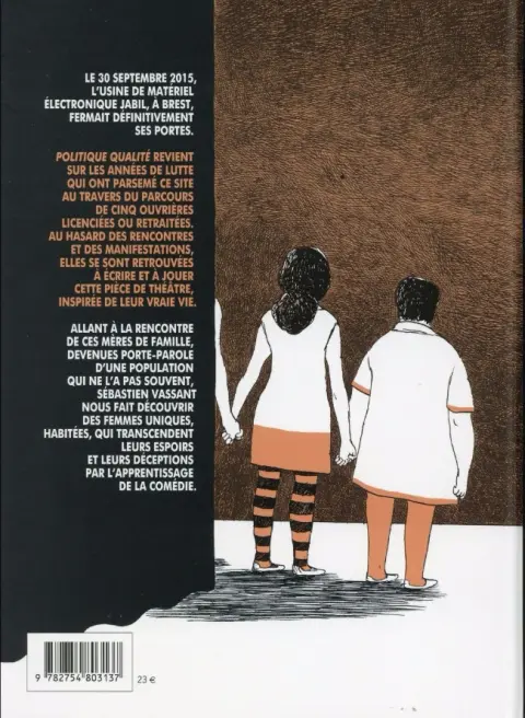 Verso de l'album Politique Qualité