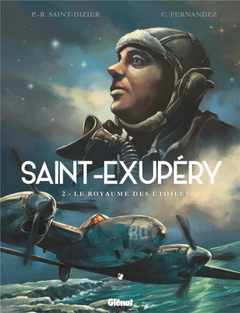 Couverture de l'album Saint-Exupéry Tome 2 Le royaume des étoiles