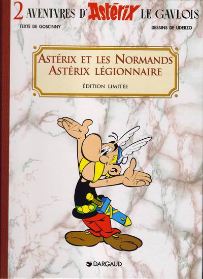 Couverture de l'album Astérix Édition limitée Volume 5 Astérix et les Normands - Astérix légionnaire