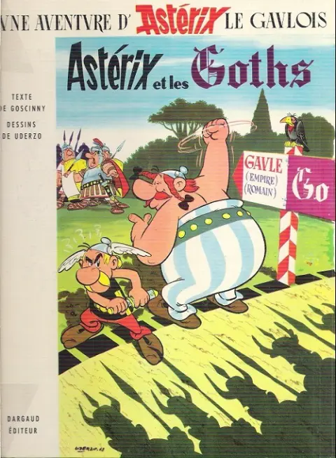 Couverture de l'album Astérix Tome 3 Astérix et les Goths