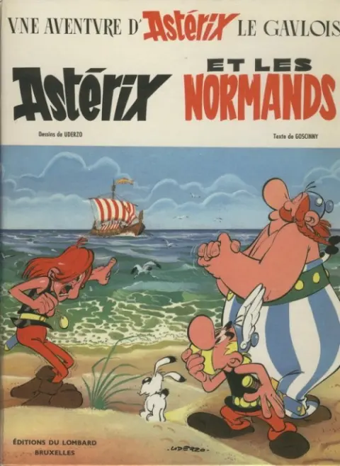 Couverture de l'album Astérix Tome 9 Astérix et les Normands