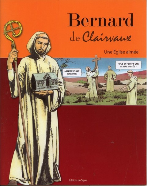 Couverture de l'album Bernard de Clairvaux, une Église aimée