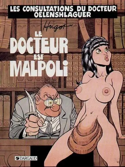 Couverture de l'album Les Consultations du Docteur Oelenshläger Tome 1 Le Docteur est malpoli