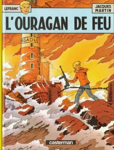 Couverture de l'album Lefranc Tome 2 L'ouragan de feu