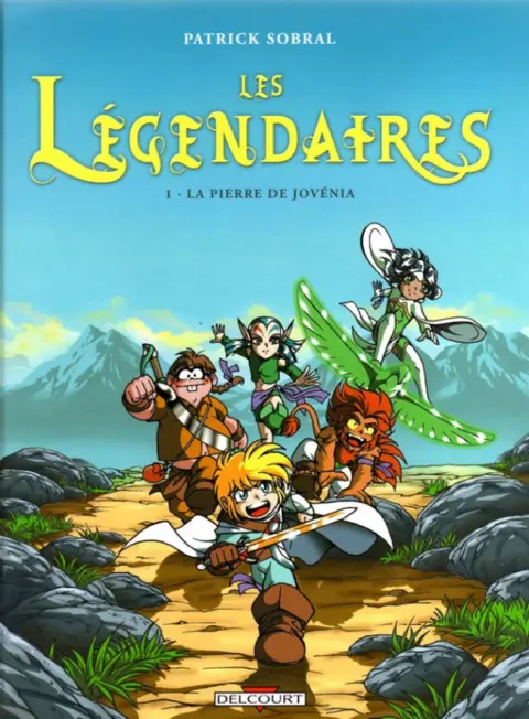 Couverture de l'album Les Légendaires Tome 1 La pierre de Jovénia