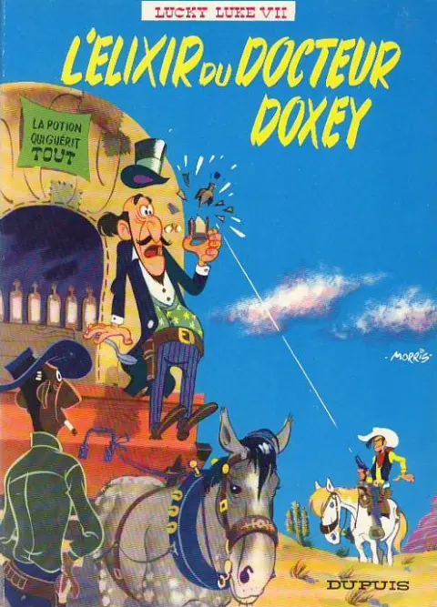 Couverture de l'album Lucky Luke Tome 7 L'Elixir du Docteur Doxey