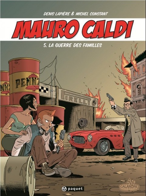 Couverture de l'album Mauro Caldi Tome 5 La guerre des familles