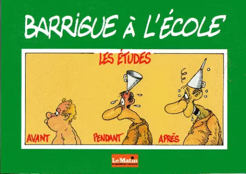 Barrigue à l'école