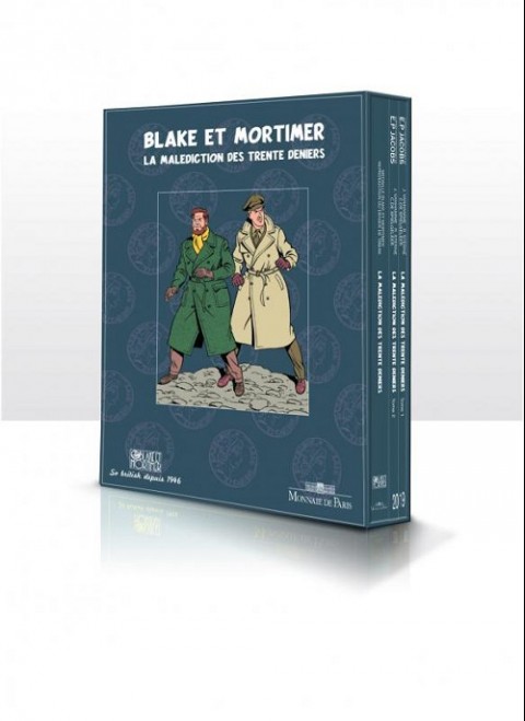 Couverture de l'album Blake et Mortimer La Malédiction des trente deniers
