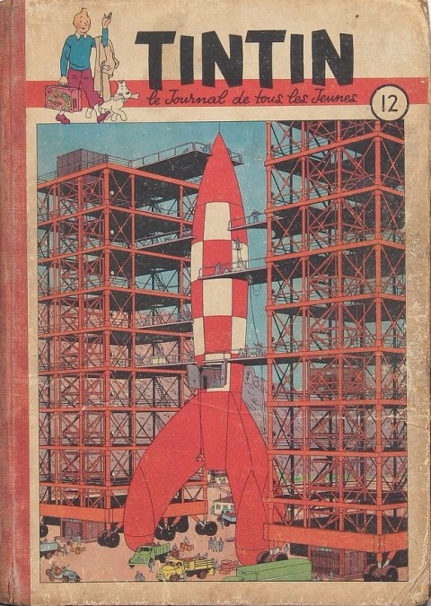 Tintin Tome 12 Tintin album du journal (n° 188 à 200)