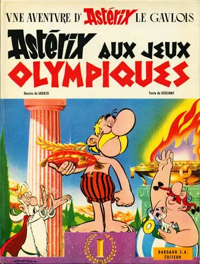Couverture de l'album Astérix Tome 12 Astérix aux jeux Olympiques