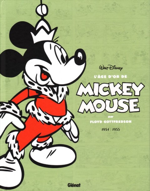 Couverture de l'album L'âge d'or de Mickey Mouse Tome 11 Le monde souterrain et autres histoires (1954-1955)