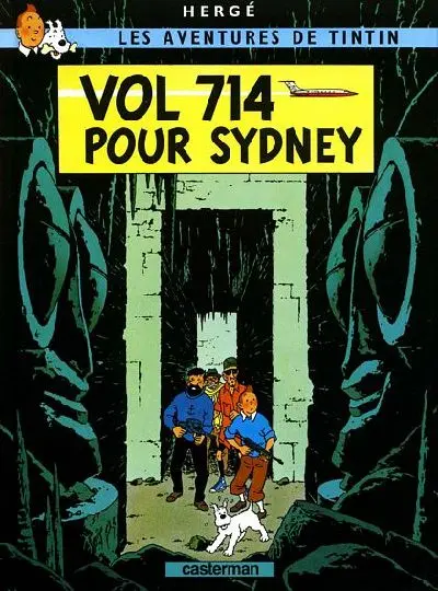 Tintin Tome 22 Vol 714 pour Sydney
