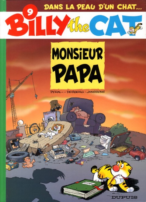Couverture de l'album Billy the Cat Tome 9 Monsieur Papa