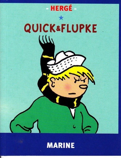 Couverture de l'album Quick et Flupke - Gamins de Bruxelles Marine