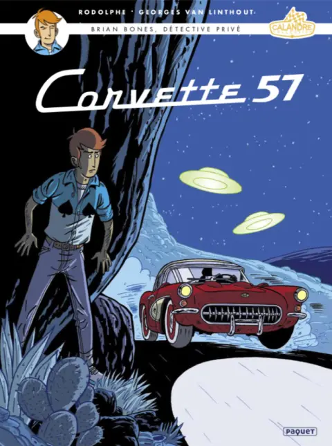 Couverture de l'album Brian Bones, détective privé Tome 3 Corvette 57