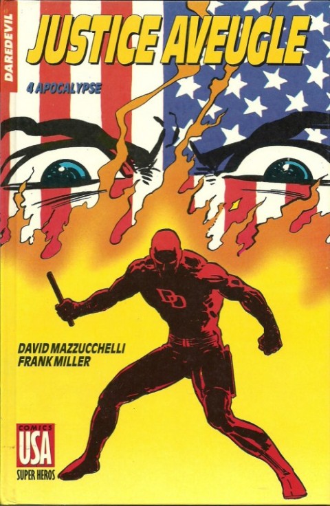 Couverture de l'album Super Héros Tome 31 Daredevil : Justice aveugle 4/4 - Apocalypse