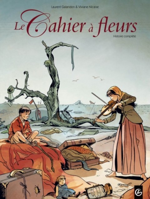 Couverture de l'album Le Cahier à fleurs Histoire complète