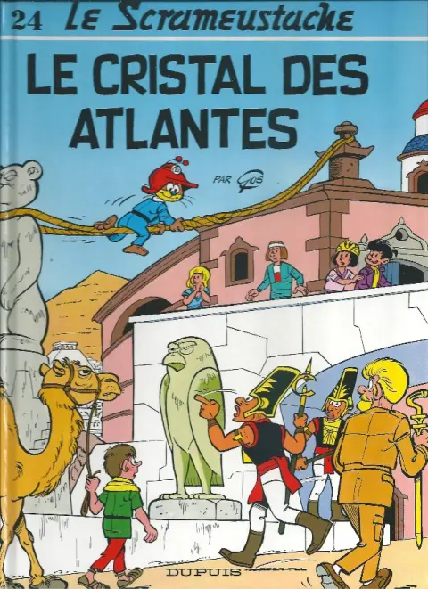 Couverture de l'album Le Scrameustache Tome 24 Le cristal des Atlantes