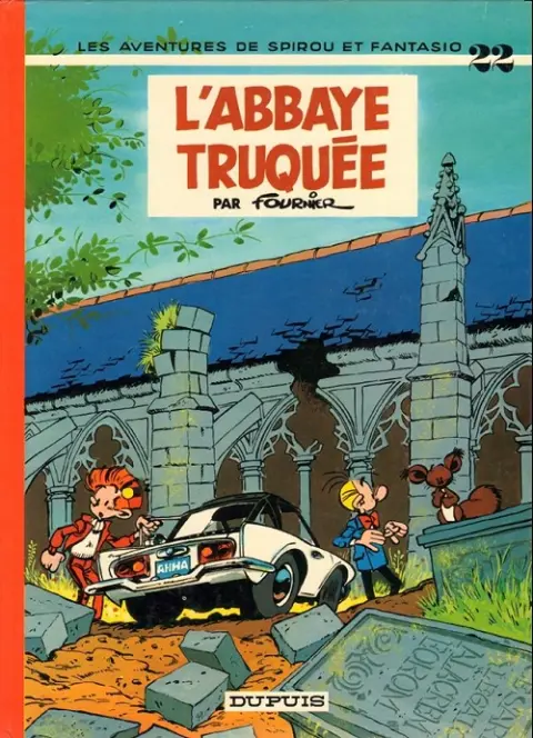 Couverture de l'album Spirou et Fantasio Tome 22 L'abbaye truquée