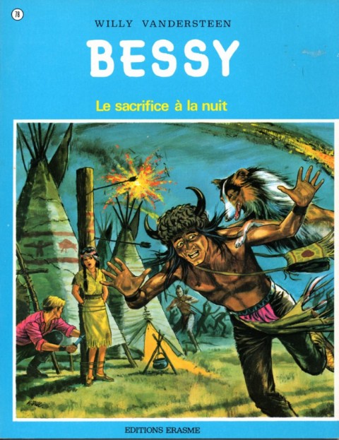 Couverture de l'album Bessy Tome 78 Le sacrifice à la nuit