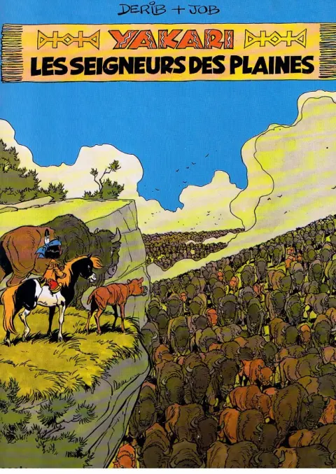 Couverture de l'album Yakari Tome 13 Les Seigneurs des plaines
