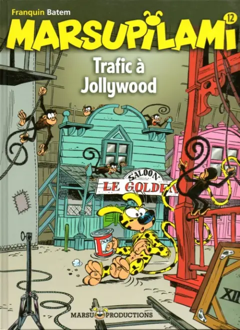 Couverture de l'album Marsupilami Tome 12 Trafic à Jollywood