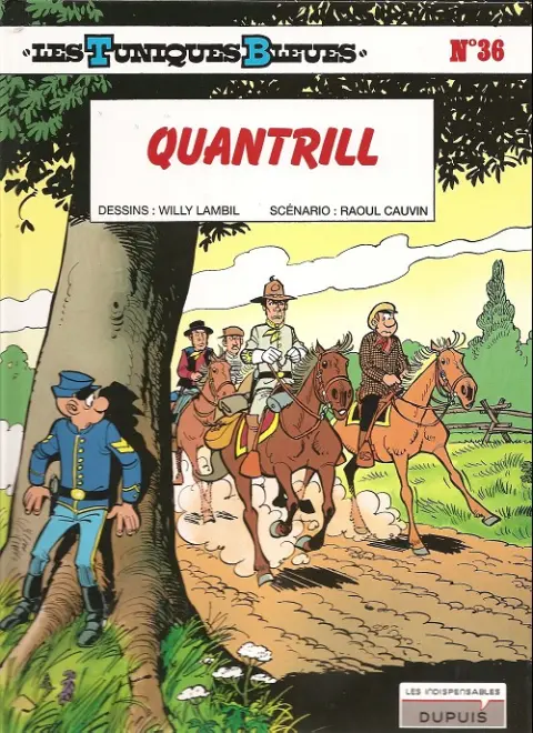 Couverture de l'album Les Tuniques Bleues Tome 36 Quantrill