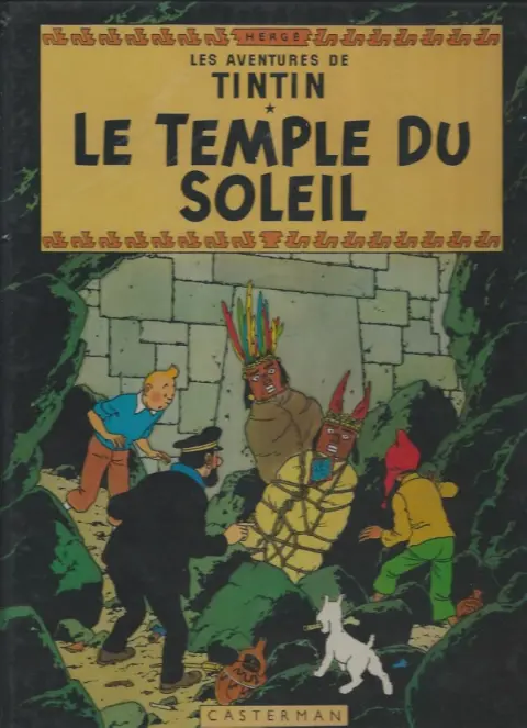 Couverture de l'album Tintin Tome 14 Le temple du soleil