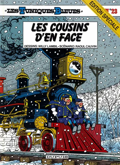 Couverture de l'album Les Tuniques Bleues Tome 23 Les cousins d'en face
