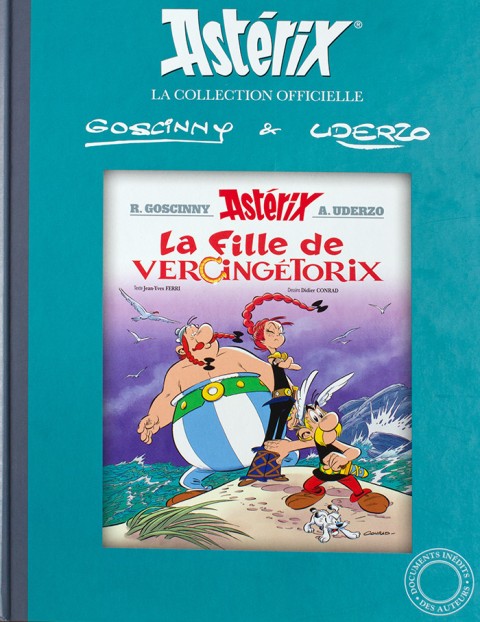 Couverture de l'album Astérix La collection officielle Tome 38 La Fille de Vercingétorix