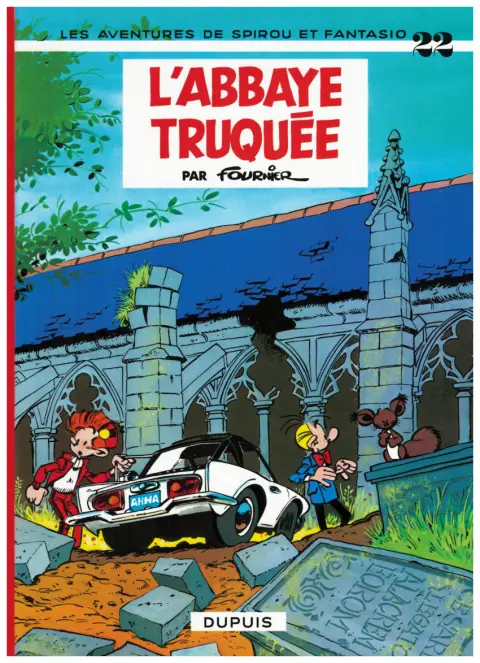 Couverture de l'album Spirou et Fantasio Tome 22 L'abbaye truquée