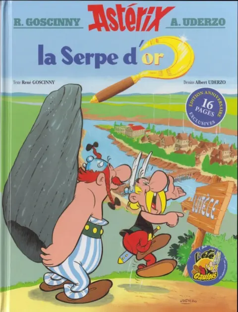 Couverture de l'album Astérix Tome 2 La serpe d'or