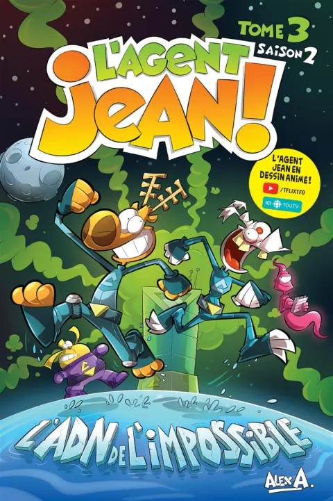 L'Agent Jean ! Saison 2 Tome 3 L'ADN de l'impossible