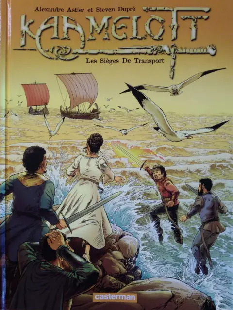 Couverture de l'album Kaamelott Tome 2 Les sièges de transport