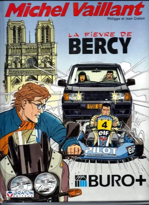 Couverture de l'album Michel Vaillant Tome 61 La fièvre de Bercy